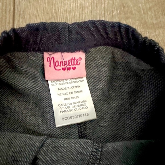 Nannette Lepore Girls Floral Striped Ruffle Matching Outfit Set - Picture 6 of 11